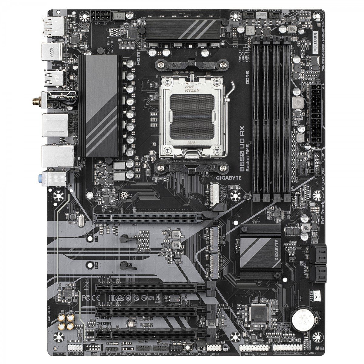 GIGABYTE B650 UD AX carte mere AMD B650 Emplacement AM5 ATX
