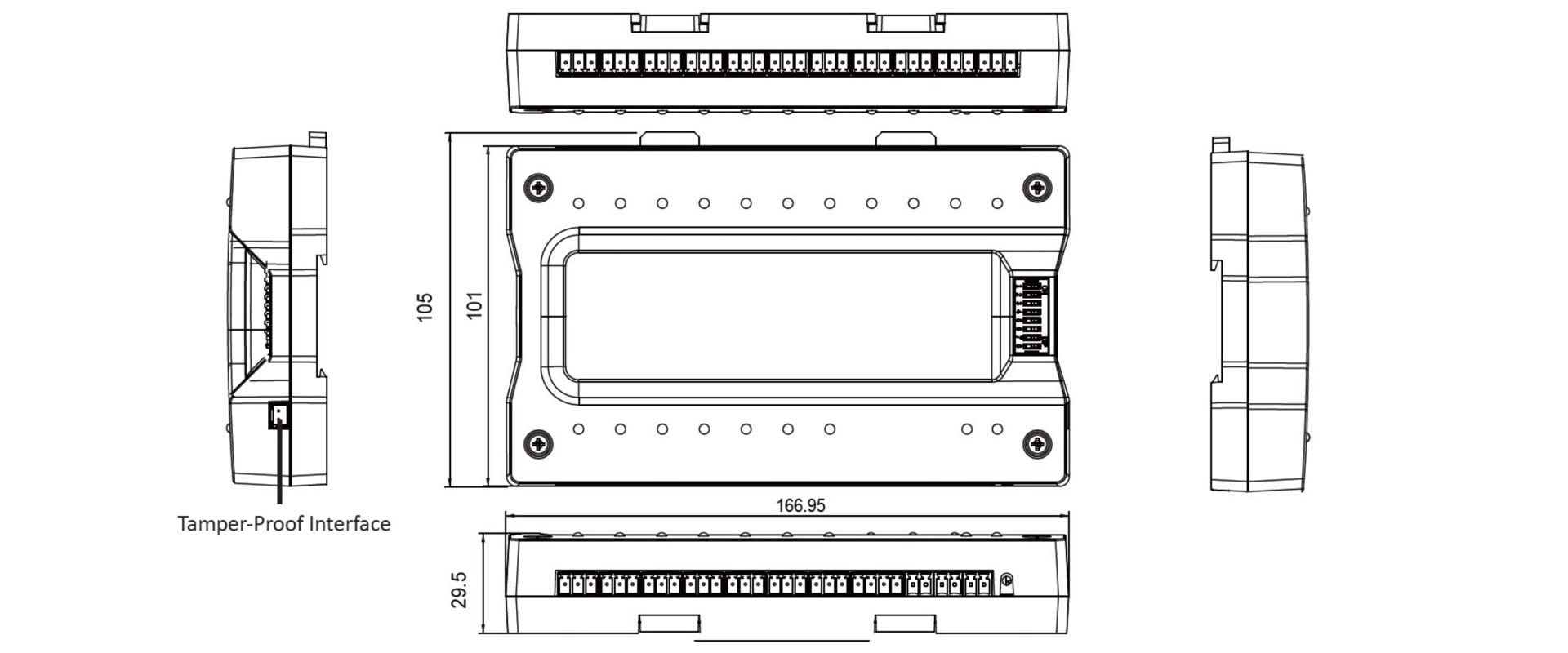 Hikvision DS-K2M0016A Sous-contrôleur d'ascenseur