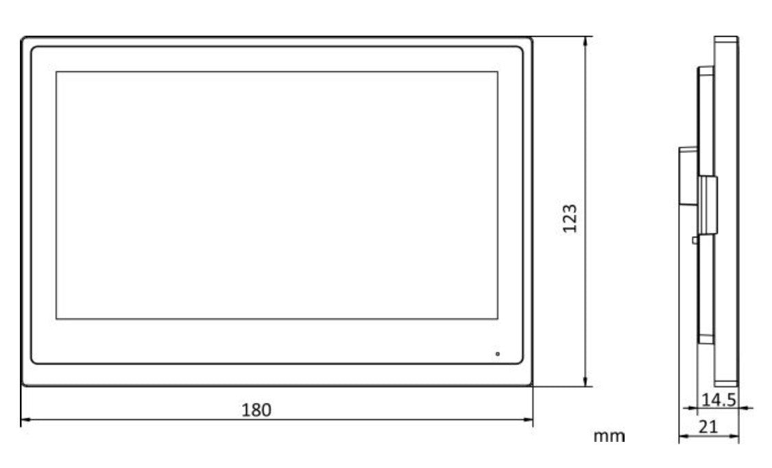 Hikvision DS-KH6351-WTE1 Station intérieure basée sur IP de la série KH6