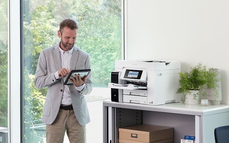 Epson EcoTank L6580 - appareil tout-en-un d'impression - impression, numérisation, copie, fax 4800 x 2400 DPI A4 25ppm Wi-Fi AirPrint