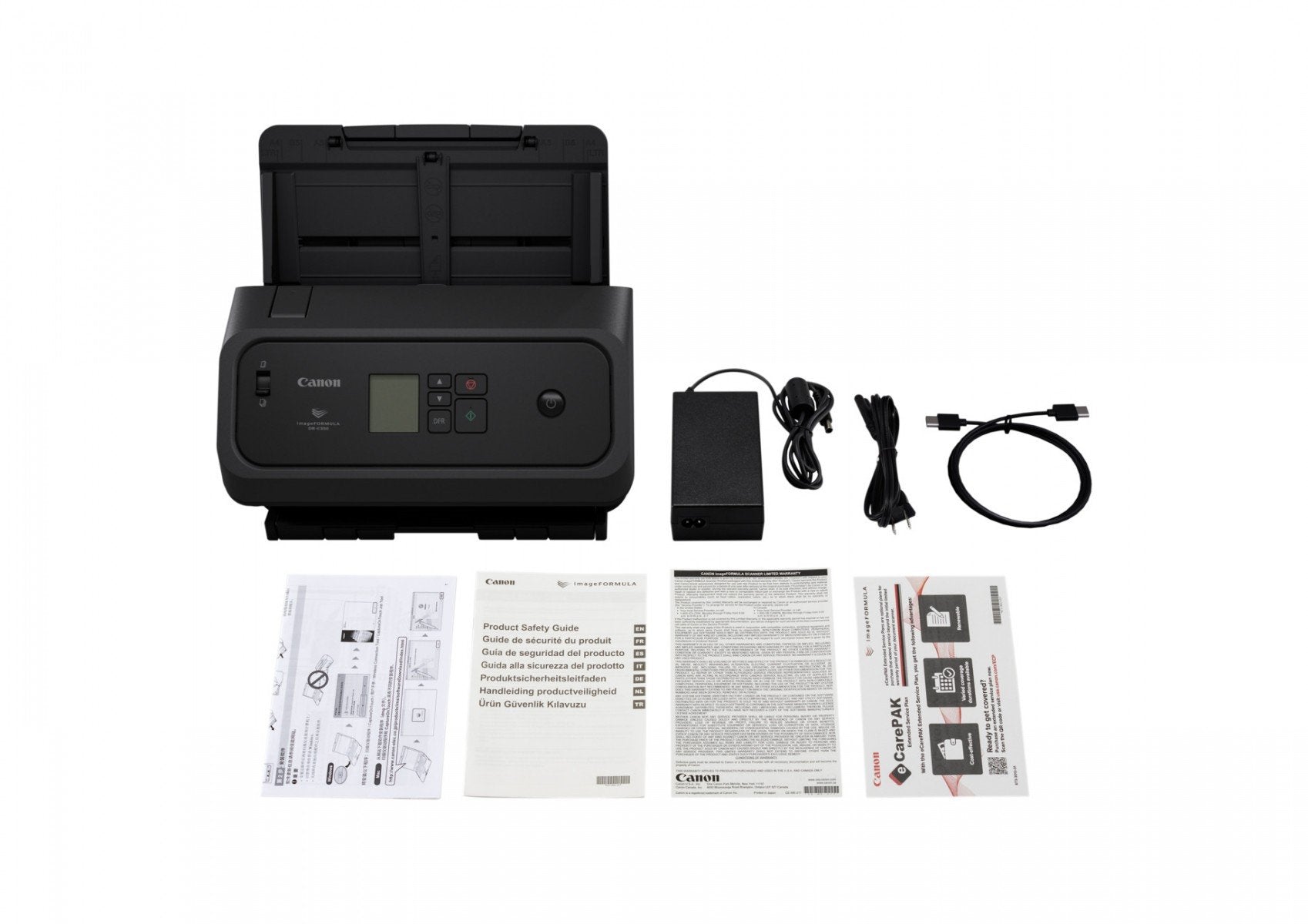 CANON DR-C340 A4 Document Scanner Duplex 40ppm 100 sheet ADF USB