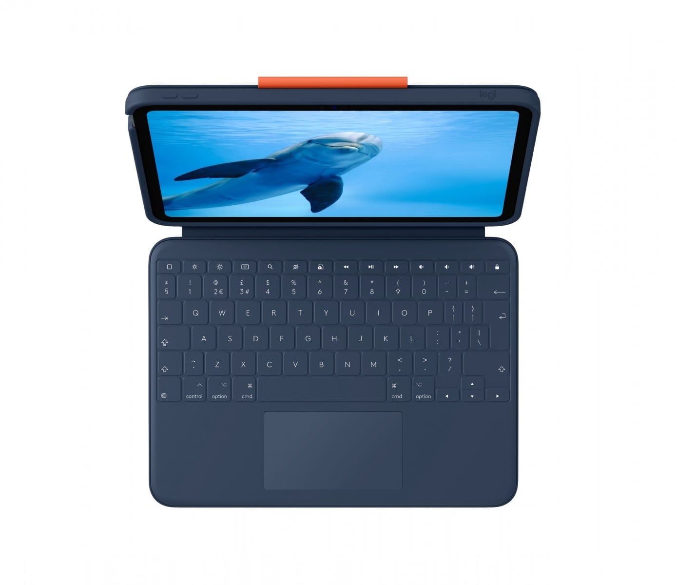 Logitech 920-011188 Rugged Combo 4 Touch Folio Clavier pour iPad Bleu Classique
