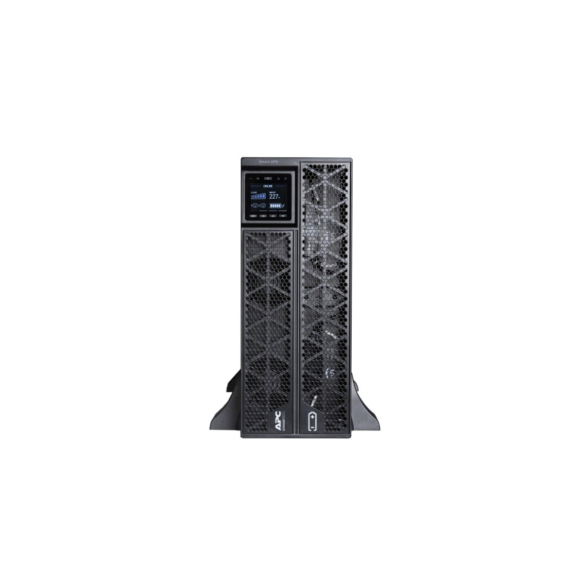 APC Smart-UPS RT 192V 5Ah Battery Pack 32 pcs x 12V/5Ah Battery enclosure rack-mountable 4 x battery lead acid 5Ah 3U Black
