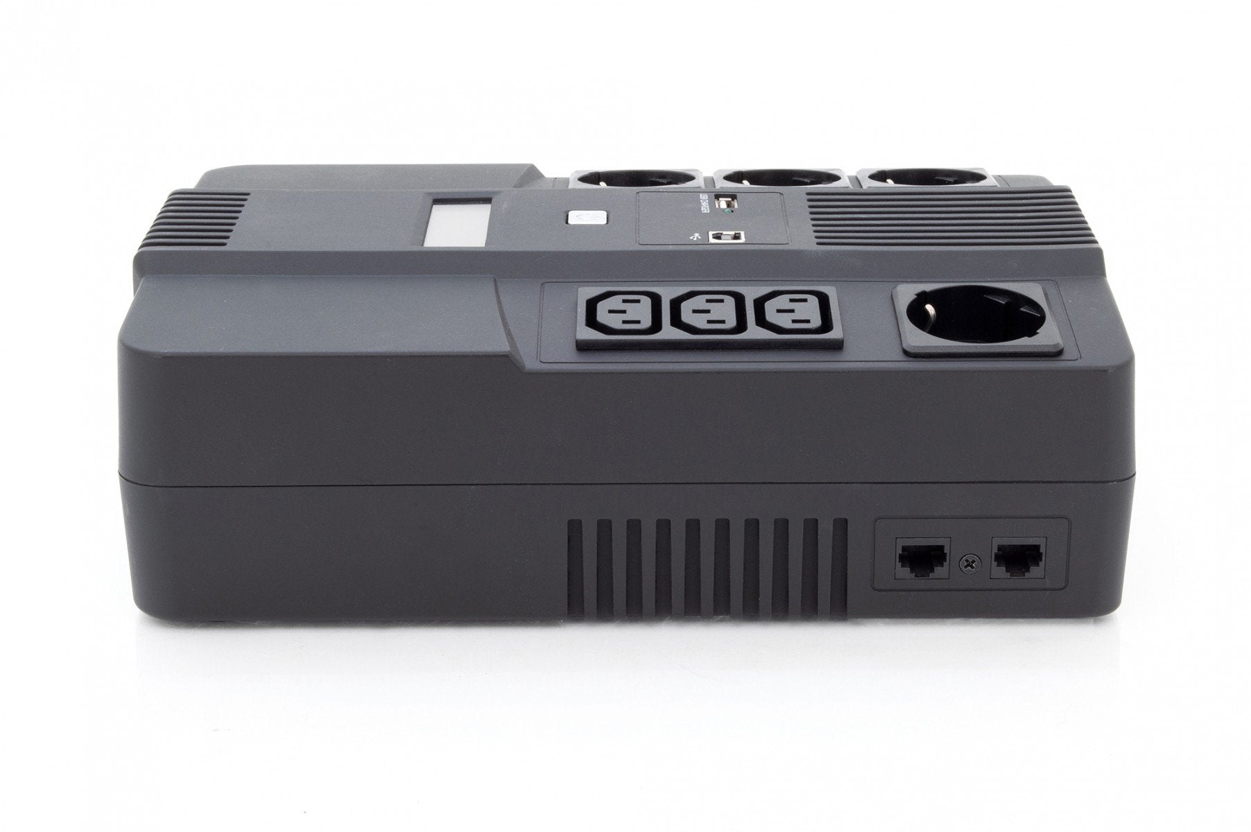 Digitus DN-170110 alimentation d'énergie non interruptible Interactivité de ligne 0,6 kVA 7 sortie(s) CA