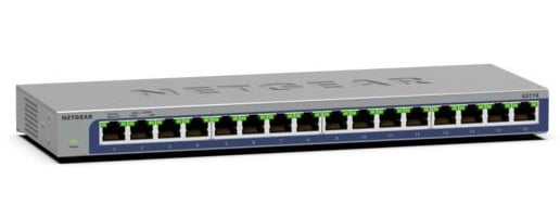 NETGEAR 16PT DESKTOP GIGABIT SWTCH GS116
