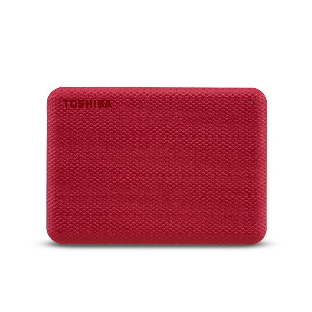 "Toshiba Canvio Advance disque dur externe 2 To 2.5"" USB Type-A 2.0/3.2 Gen 1 (3.1 Gen 1) Rouge"