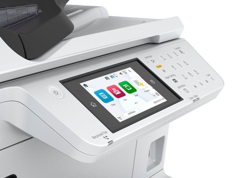 EPSON WorkForce Pro EM-C7100DWF MFP colour inkjet A3 297x420mm A3 22ppm Copy 25ppm Print 335sheets LAN Wi-Fi USB