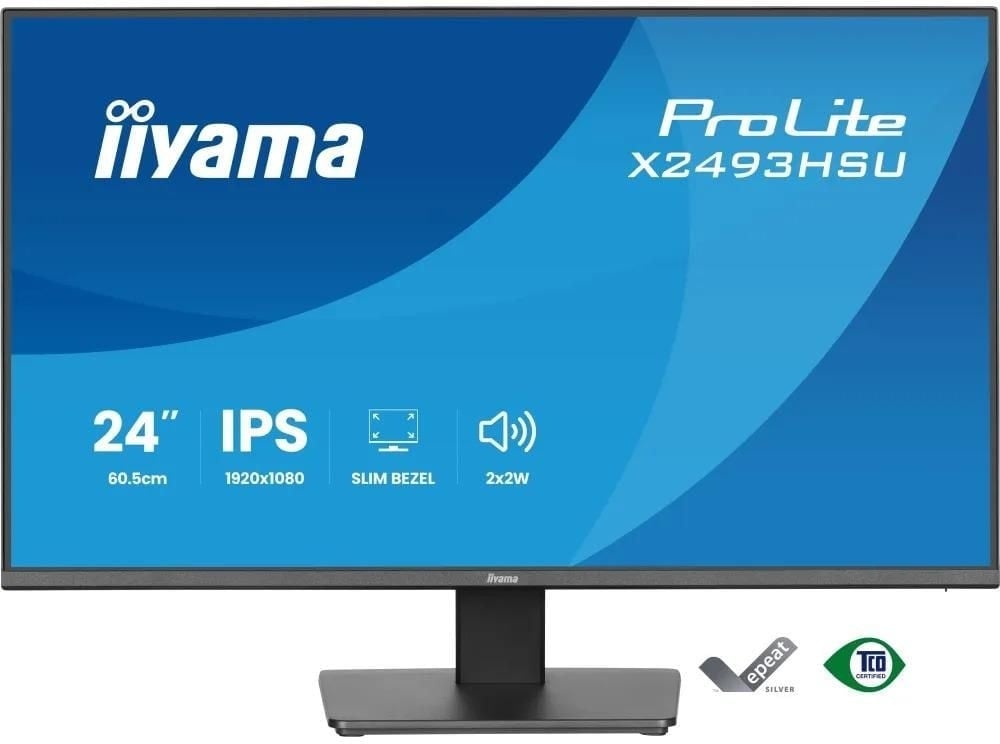 X2493HSU-B1 24" FHD IPS BLACK