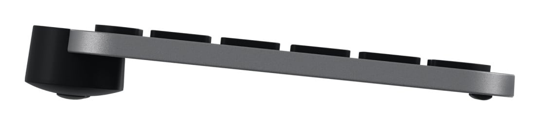 Logitech Master MX Keys Mini For Mac clavier maison/bureau Bluetooth QWERTY US International Noir, Gris