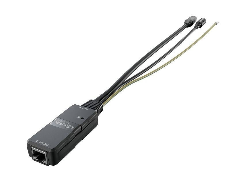 Mikrotik Passive Gigabit PoE injector with surge protection, indoor enclosure