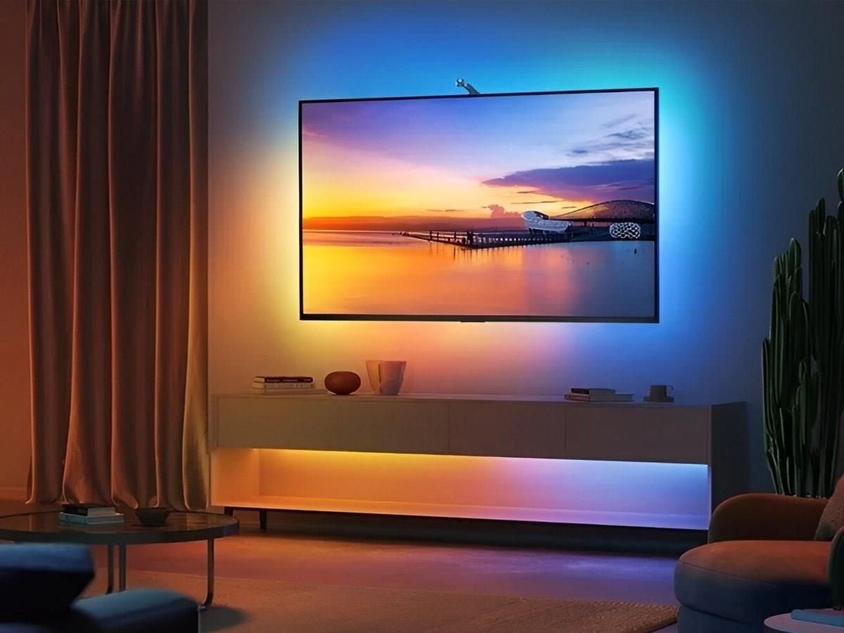 Govee H6099 TV Backlight 3 Lite | Éclairage LED | pour TV 75-85 pouces, RGBICW, Wi-Fi+Bluetooth