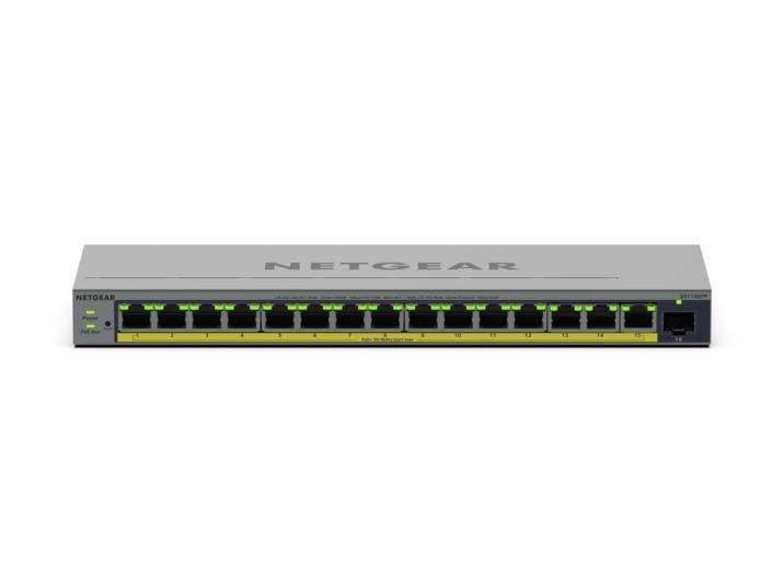 NETGEAR 16PT GB PLUS SWICH W/ POE+ GS116EPP