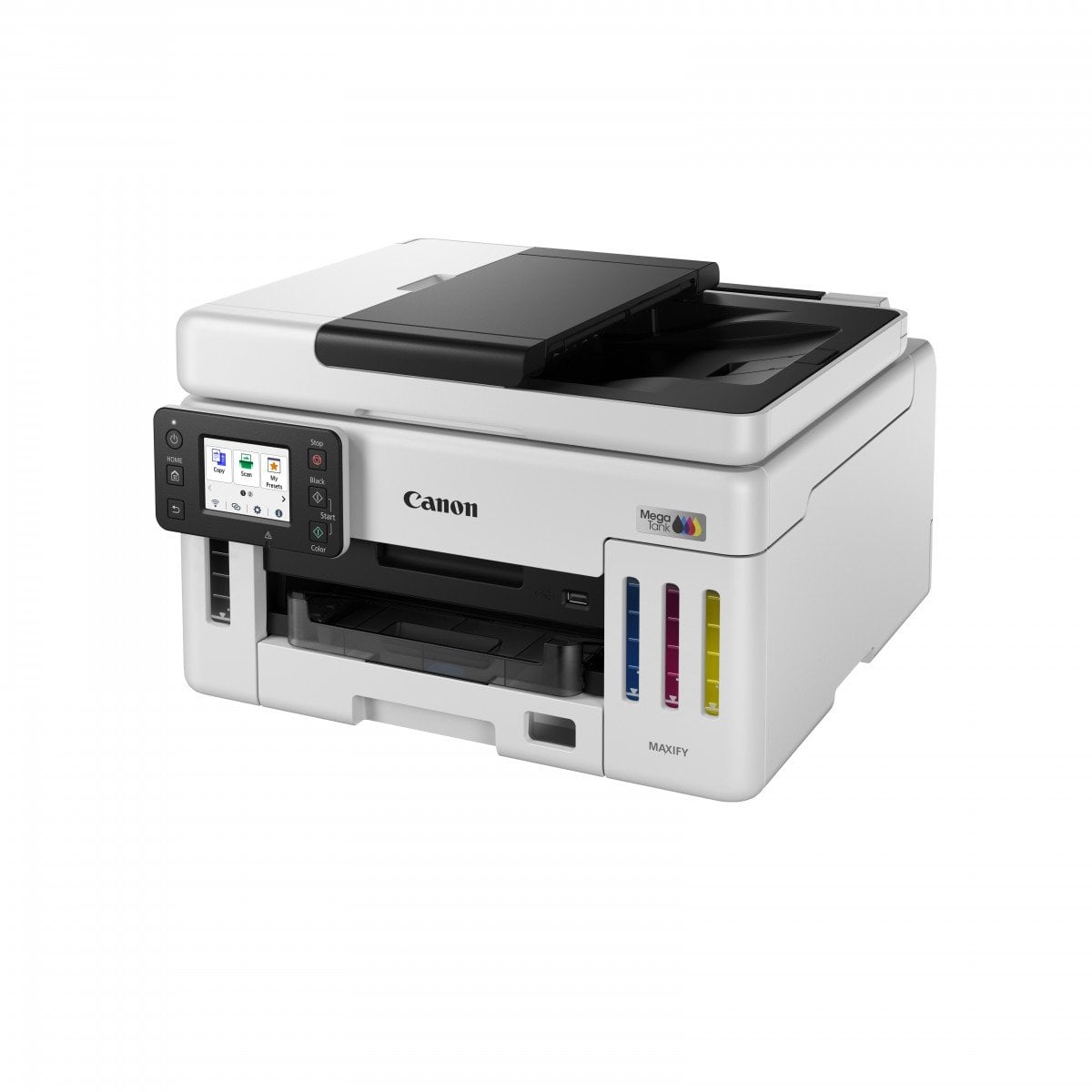 CANON MAXIFY GX6150 MegaTank MFP colour inkjet CISS Legal 216x356mm A4 24ipm Print 350sheets USB Wi-Fi LAN