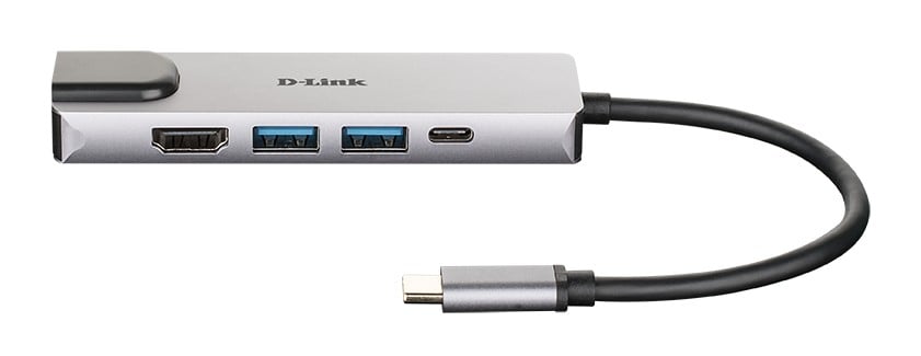 D-LINK USB-C 5-en-1 HDMI charging