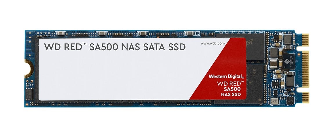 WD Red SSD SA500 NAS 500Go SATA III 6Go/s M.2 2280 Bulk POWERED BY SANDISK