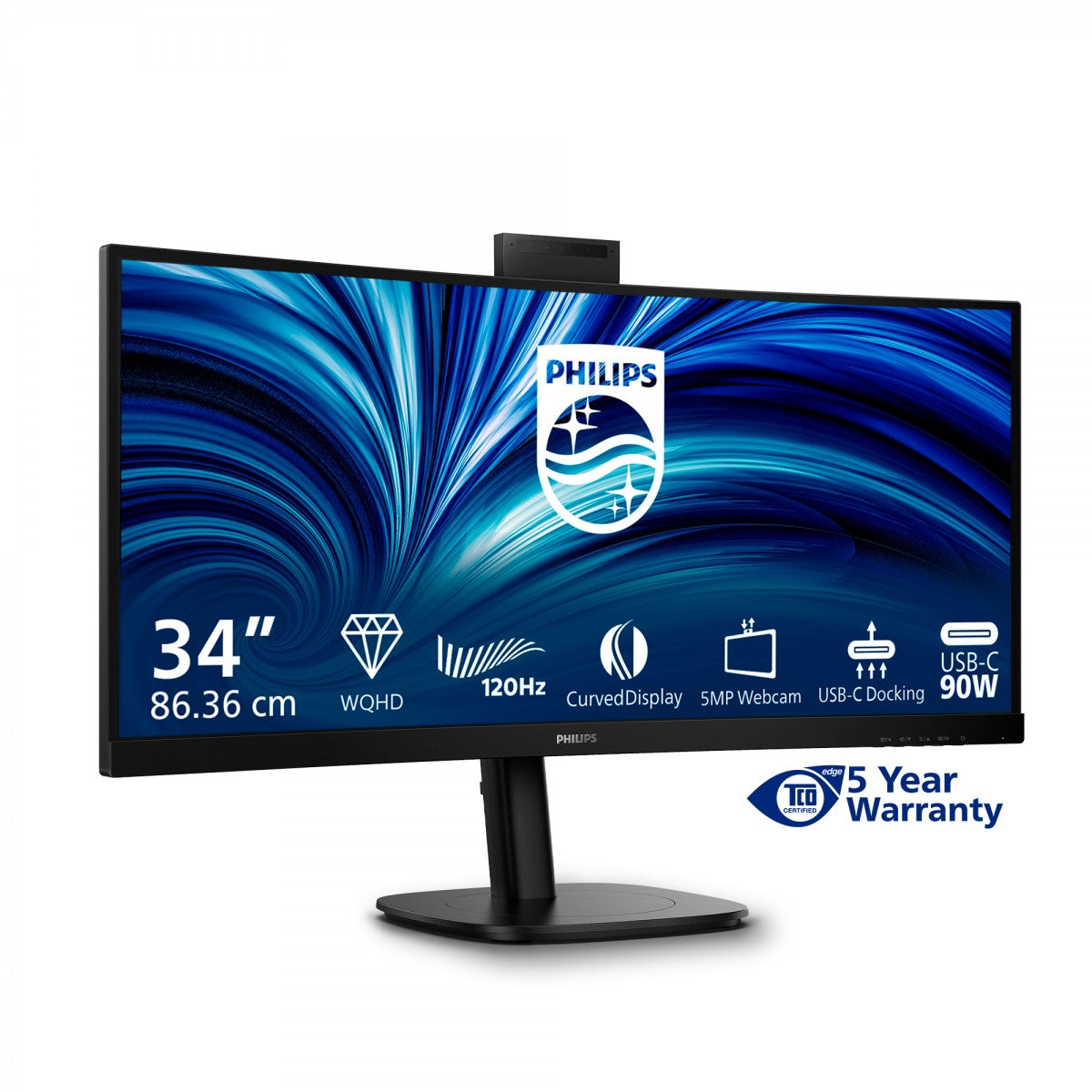 PHILIPS 34B2U3600CH/00 34p UWQHD VA 120Hz 21:9 HDMI 2.0 DP 1.4 USB-C