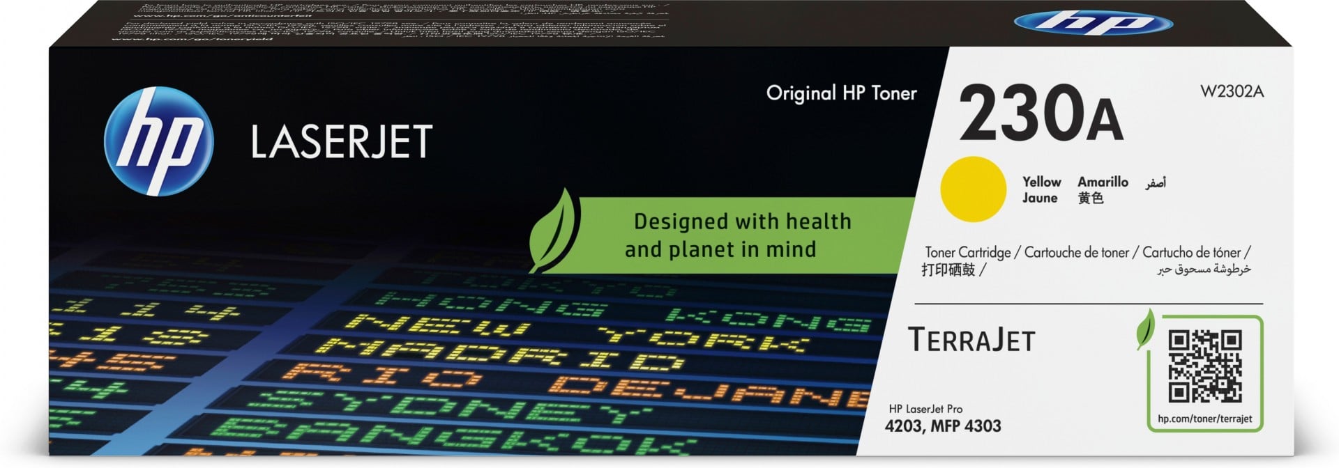Toner original HP 230A - jaune (W2302A)