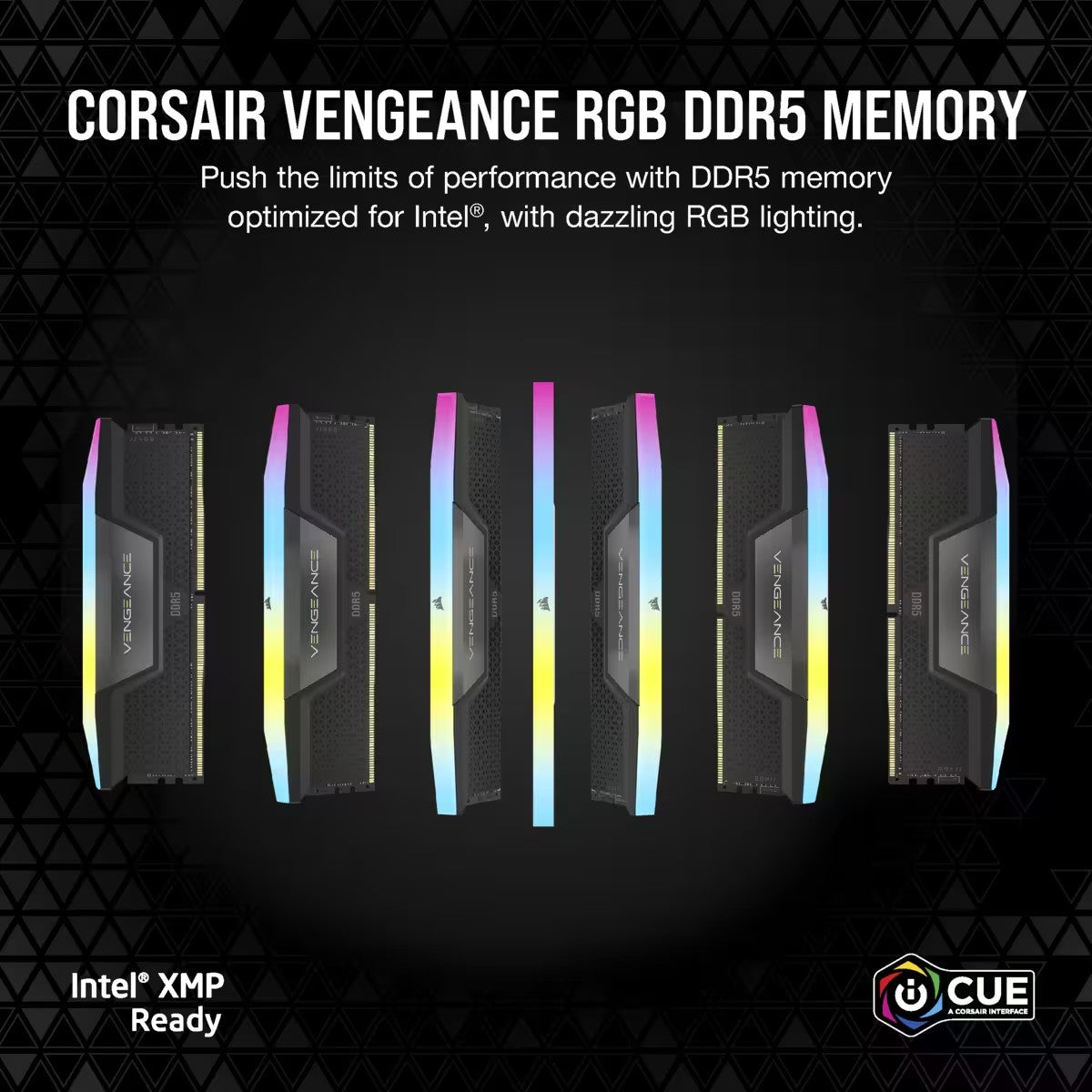 Module de mémoire Corsair Vengeance RGB 32 Go 2 x 16 Go DDR5