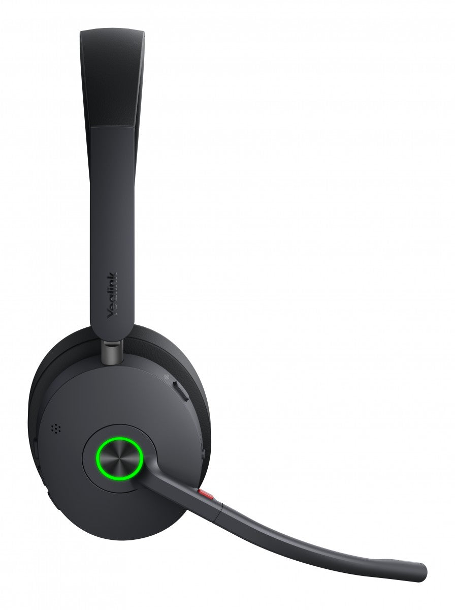 Yealink BH74 UC USB-C/A Sans fil Arceau Bureau/Centre d'appels USB Type-C / USB Type-A Bluetooth Noir