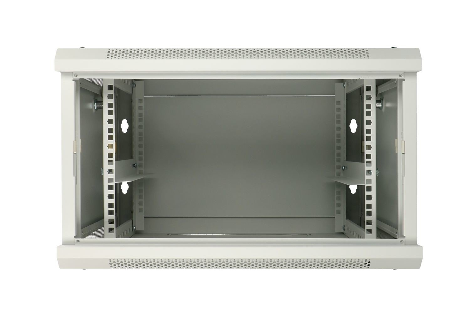 "Extralink szafa wisz 19\"" 6U 450mm szara d. blaszane Rack monté sur le mur Gris"