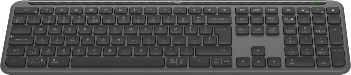 Logitech 920-012465 clavier Bureau RF sans fil + Bluetooth QWERTY US International Graphite
