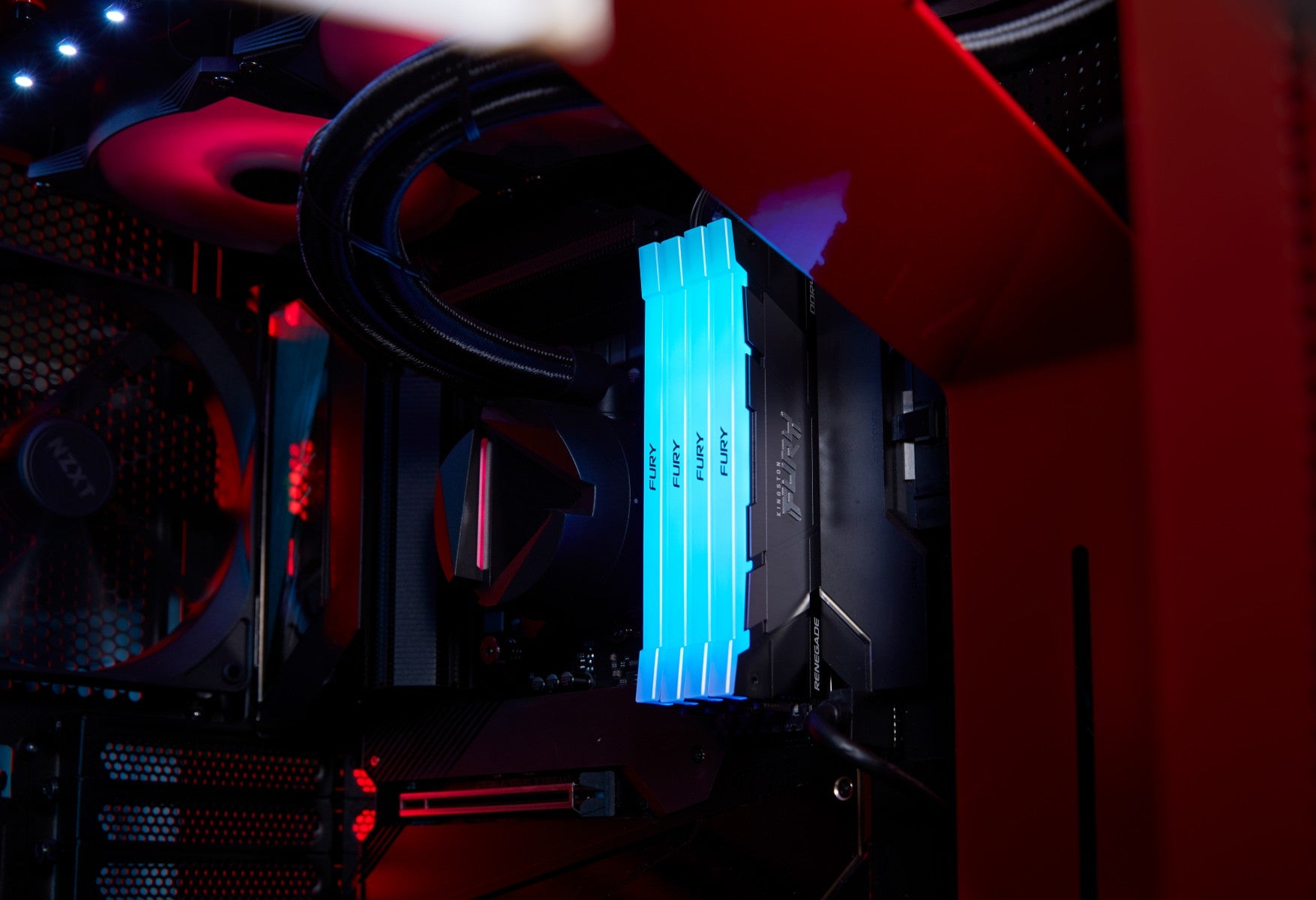 KINGSTON 16Go 3200MT/s DDR4 CL16 DIMM 1Gx8 FURY Renegade RGB