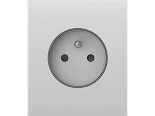 Ajax Systems 89079.162.WH CenterCover (de base) [type E] - blanc