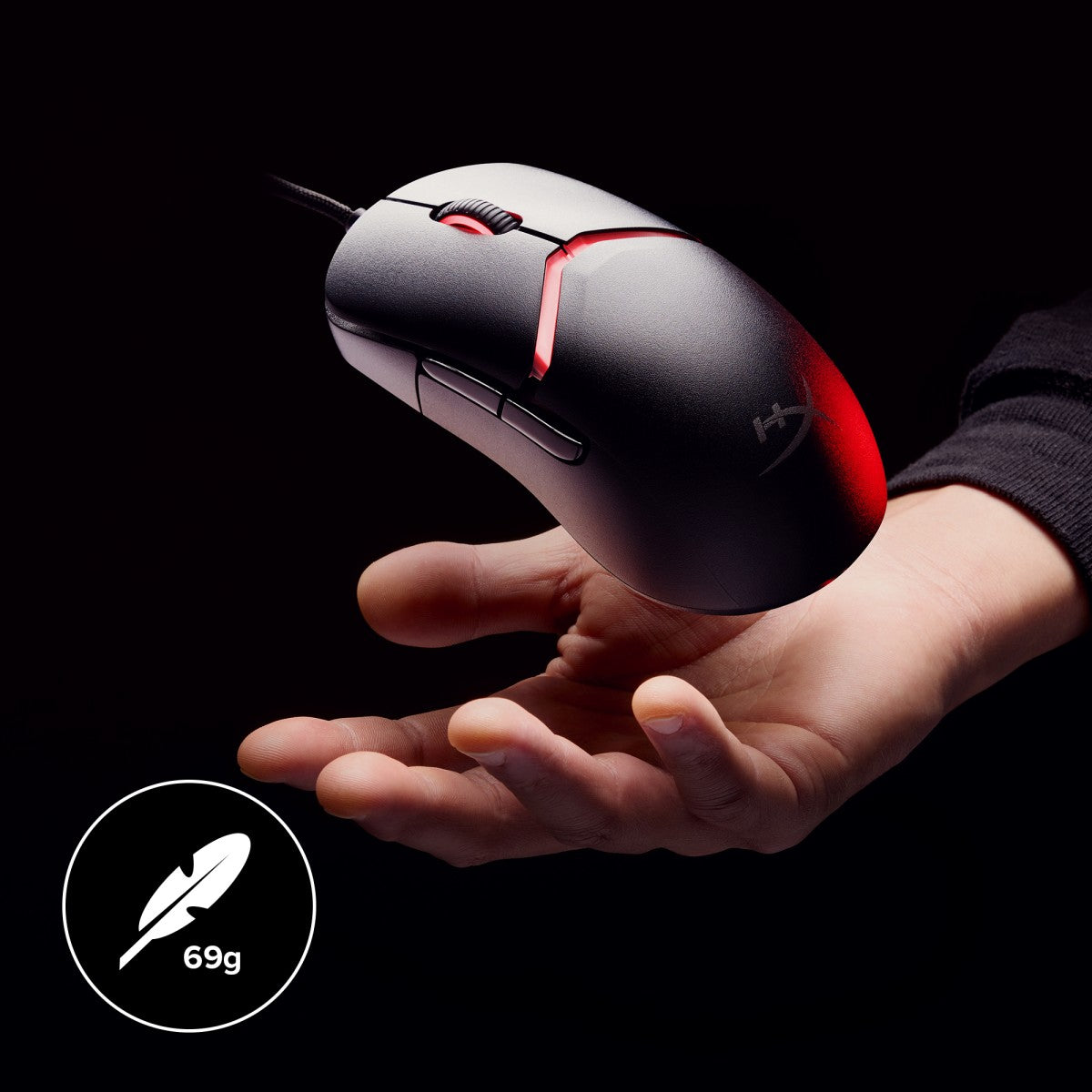 Souris Gaming HyperX Pulsefire Saga (Noire)
