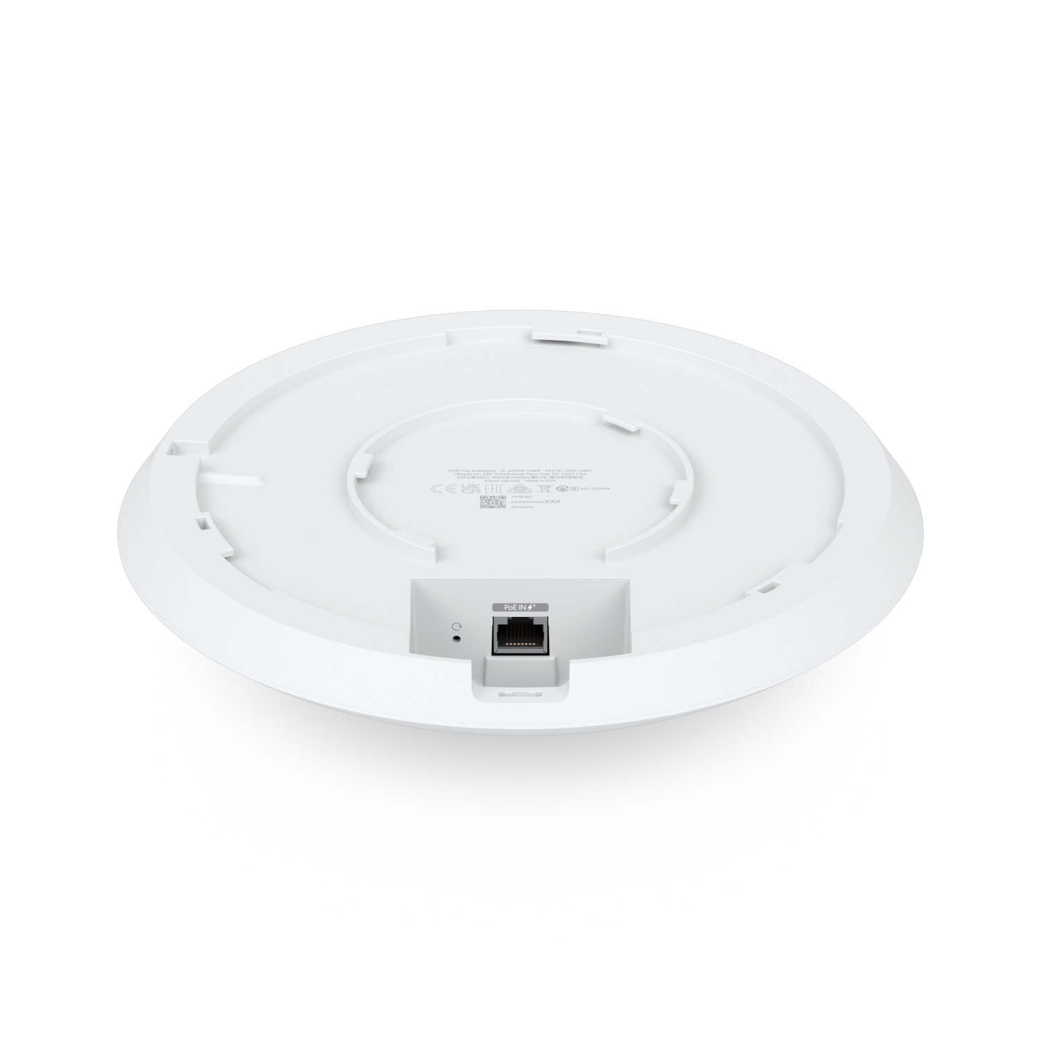 Ceiling-mount WiFi6E AP with 2.5GbE 10.