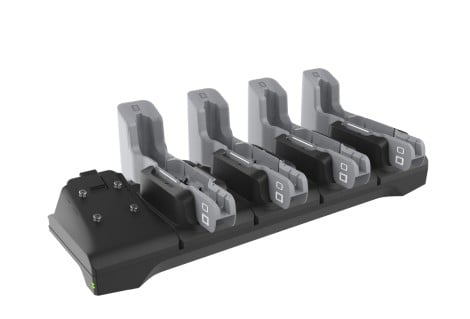 Zebra CRD-ET4X-4S8I1-01 chargeur d'appareils mobiles Tablette Noir, Gris Secteur Intérieure