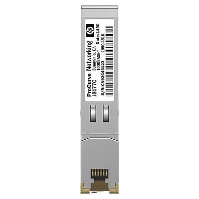 Hewlett Packard Enterprise X121 1G SFP RJ45 T Transceiver convertisseur de support réseau 1000 Mbit/s