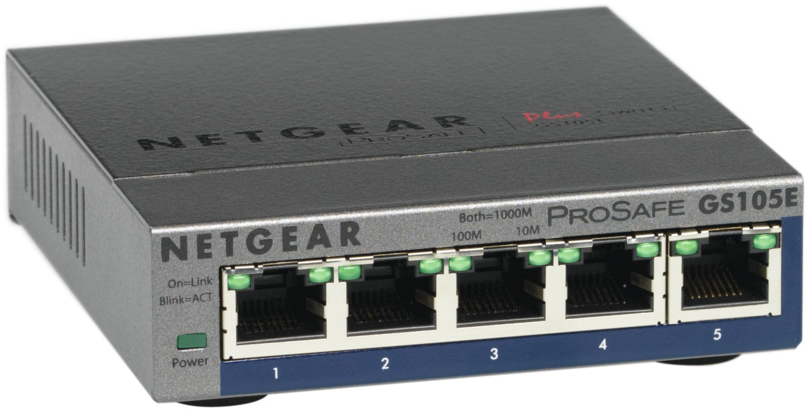 Commutateur Réseau de Bureau Netgear GS105E-200PES        5P Gigabit RJ45