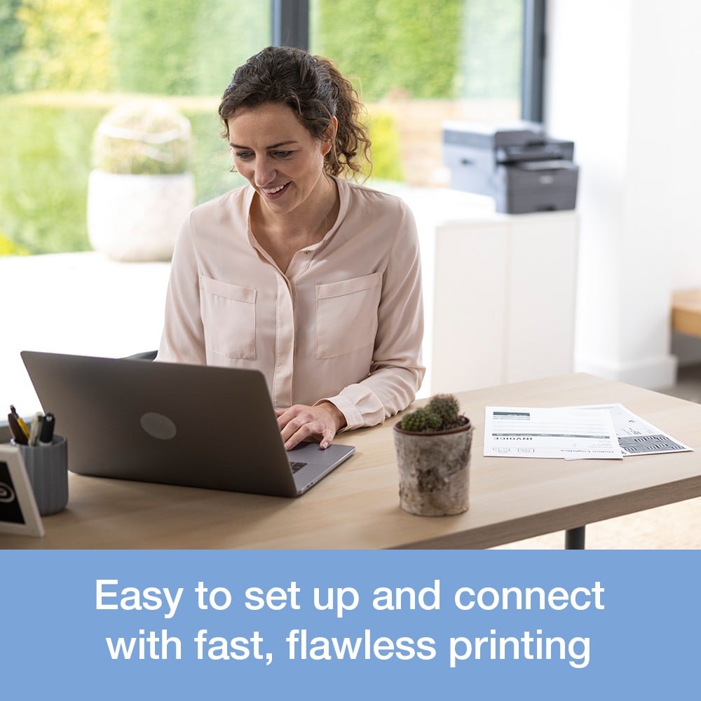 BROTHER MFC-L2800DW MFP Mono B/W laser A4 32ppm copy 32ppm print 250 sheets USB 2.0 LAN Wi-Fi