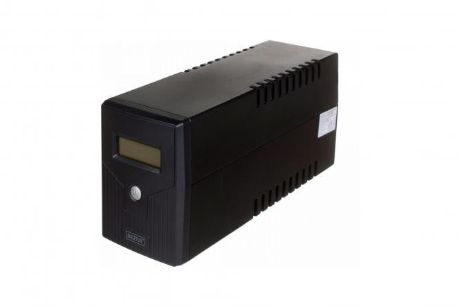 UPS Line-Interactive LCD BASIC, 600VA/360W, 1x12V/7Ah, AVR, 2x Schuko CEE 7/3