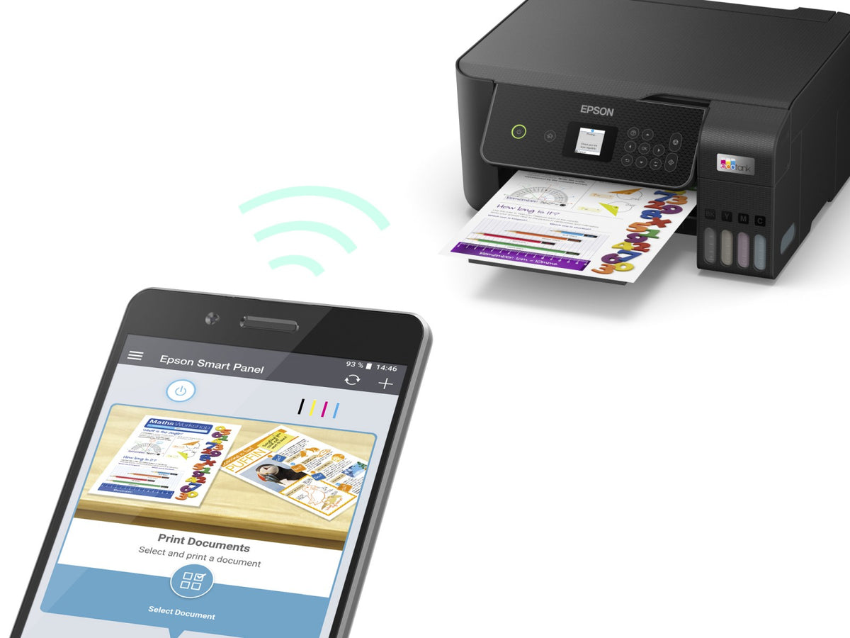 EPSON EcoTank ET-2871 MFP colour inkjet ITS A4 10ppm Print 100sheets Wi-Fi USB Black