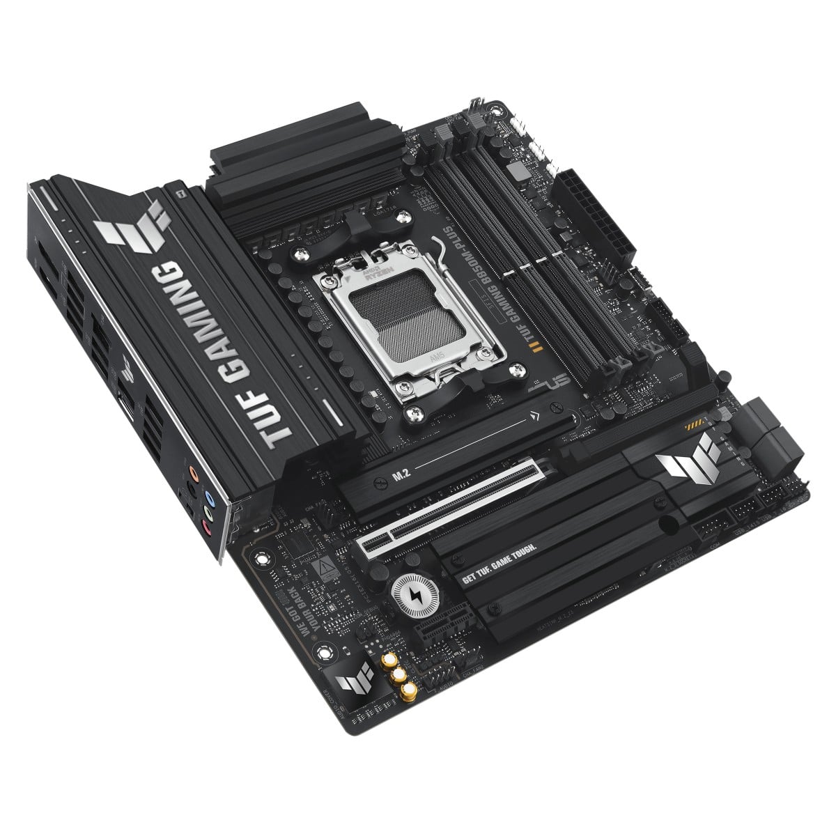 ASUS TUF GAMING B850M-PLUS AM5 DDR5 micro ATX MB 1xHDMI 1xDP 3xM.2 4xSATA