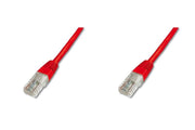 Digitus CAT 5e U-UTP 1.5m câble de réseau Rouge 1,5 m Cat5e