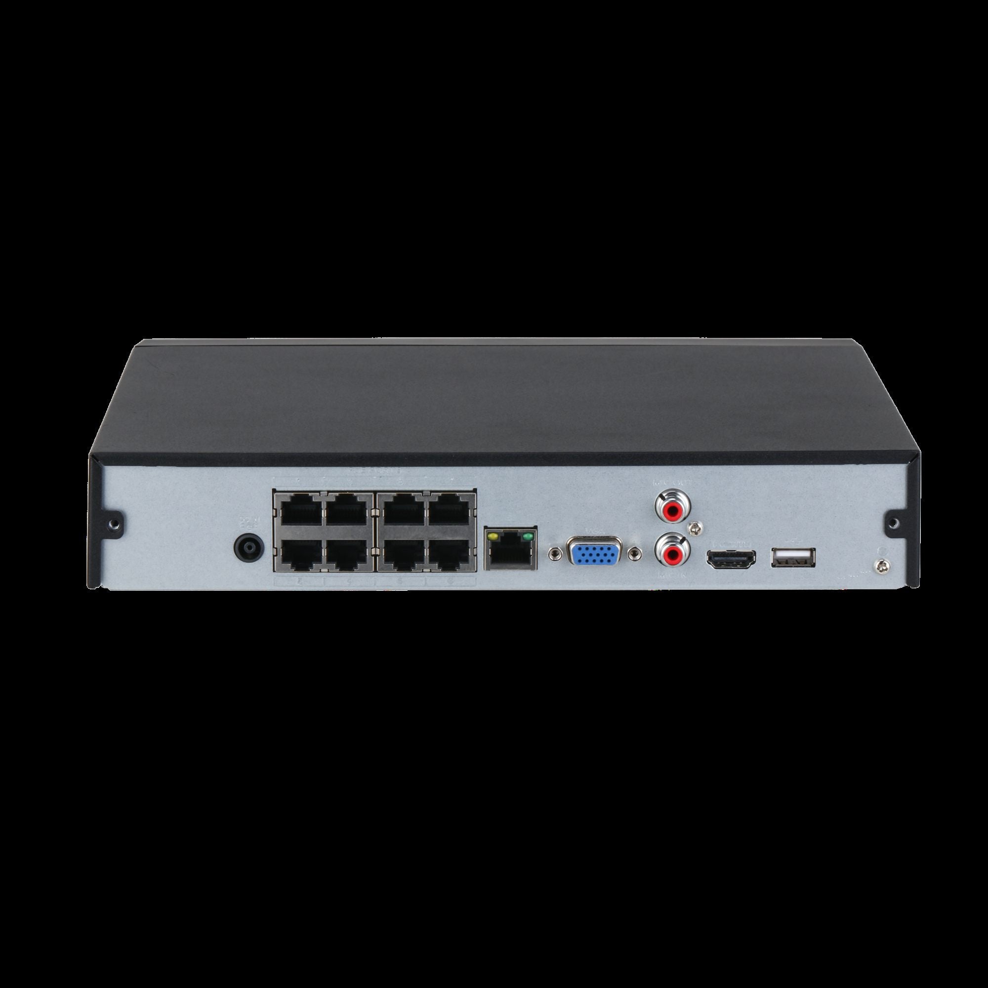 Dahua NVR4108HS-8P-4KS3 Enregistreur vidéo réseau 8CH Compact 1U 8PoE 1HDD Lite