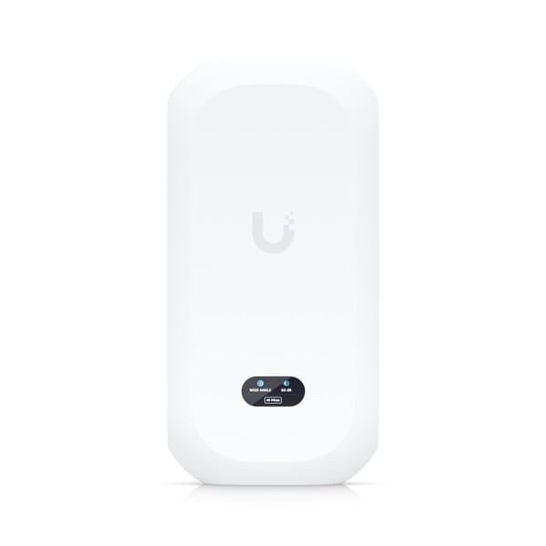 Low-profile 4K PoE camera with a wide-an