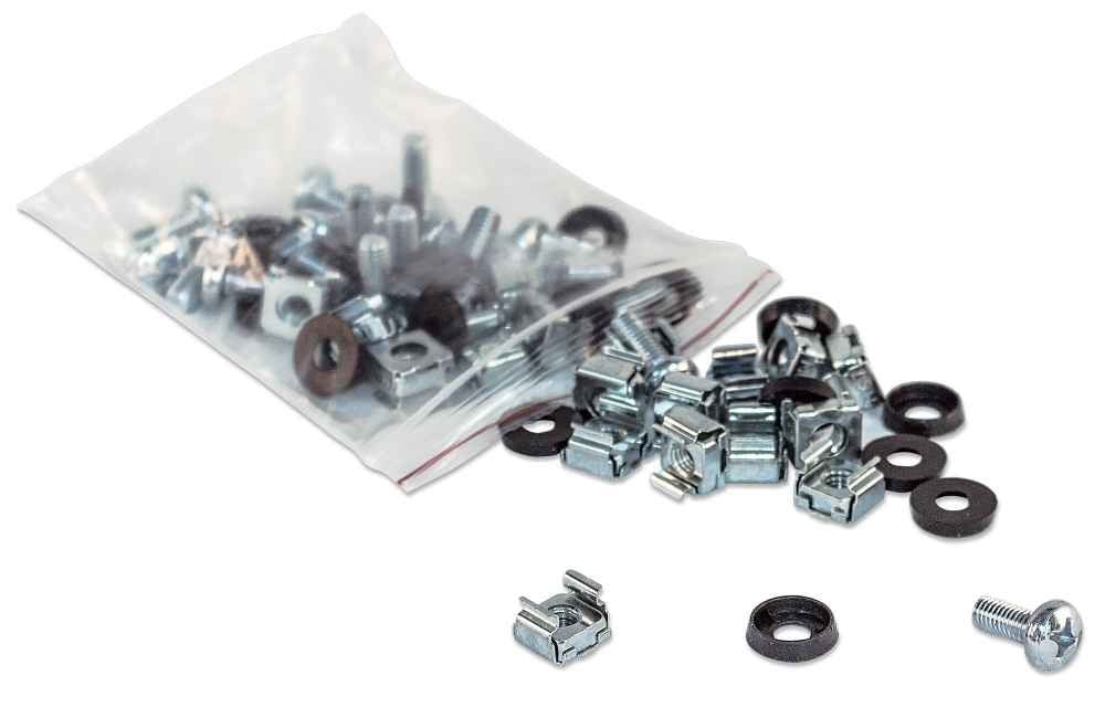 Intellinet 713658 accessoire de racks Pack écrou cage
