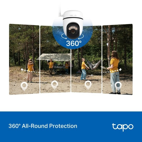 TP-LINK Solar-Powered Pan/Tilt 4G LTE Security Camera Kit