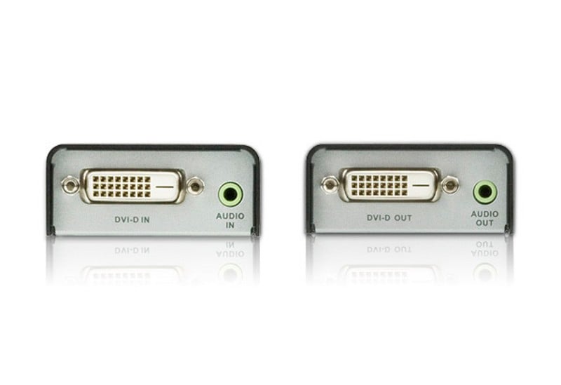 ATEN VE600A-AT-G extension audio/video Émetteur et récepteur AV Noir