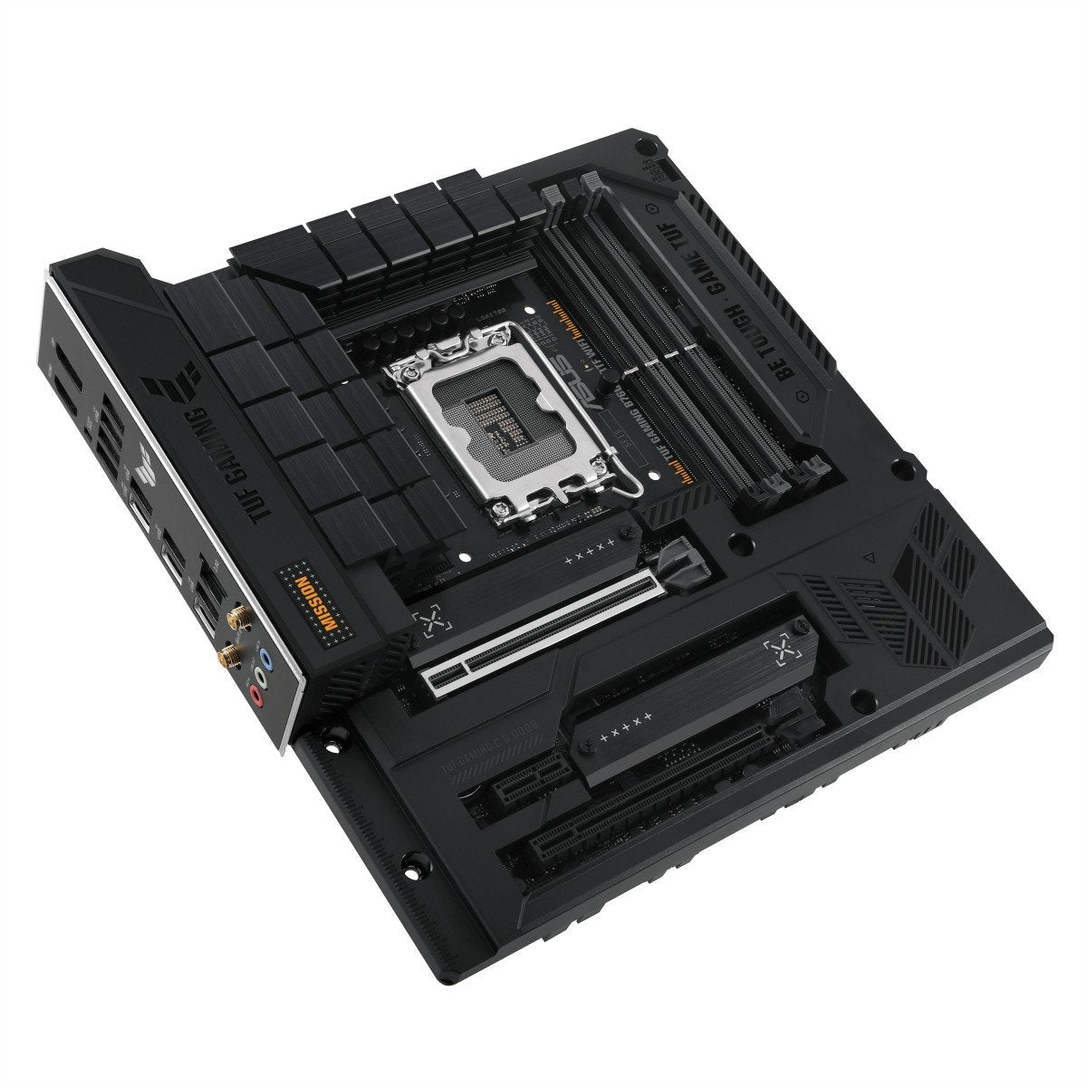 ASUS TUF GAMING B760M-BTF WIFI LGA 1700 4DDR5 microATX 4xSATA MB 1xHDMI 2.1 1xDP 1.4 3xM.2