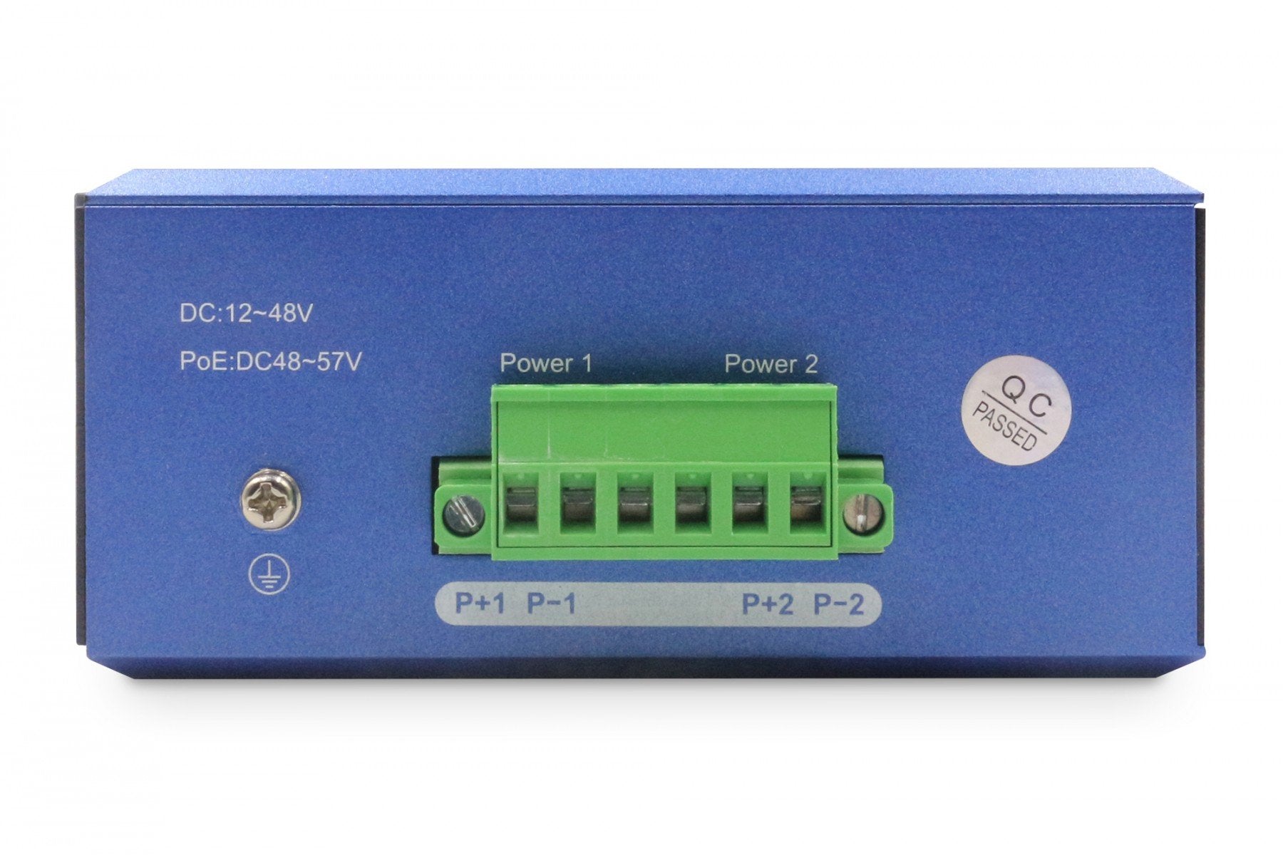 Digitus DN-651151 commutateur réseau Non-géré Gigabit Ethernet (10/100/1000) Connexion Ethernet, supportant l'alimentation via ce port (PoE) Noir, Bleu