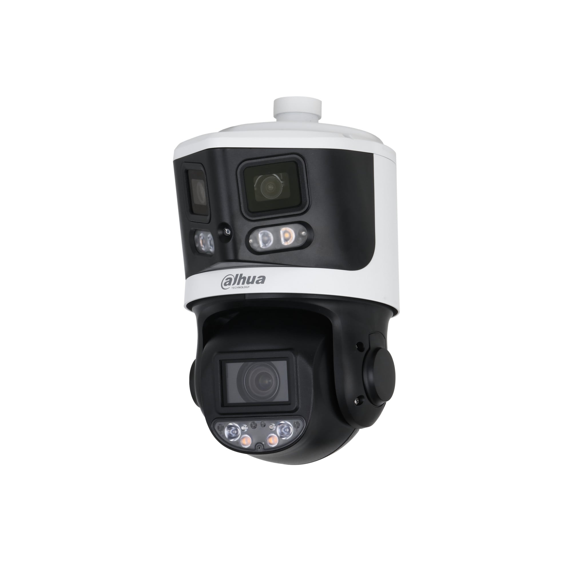 Dahua SDT3E410-8P-MB-A-PV1 Caméra panoramique et PTZ 8MP+4MP 10x Starlight TiOC, réseau