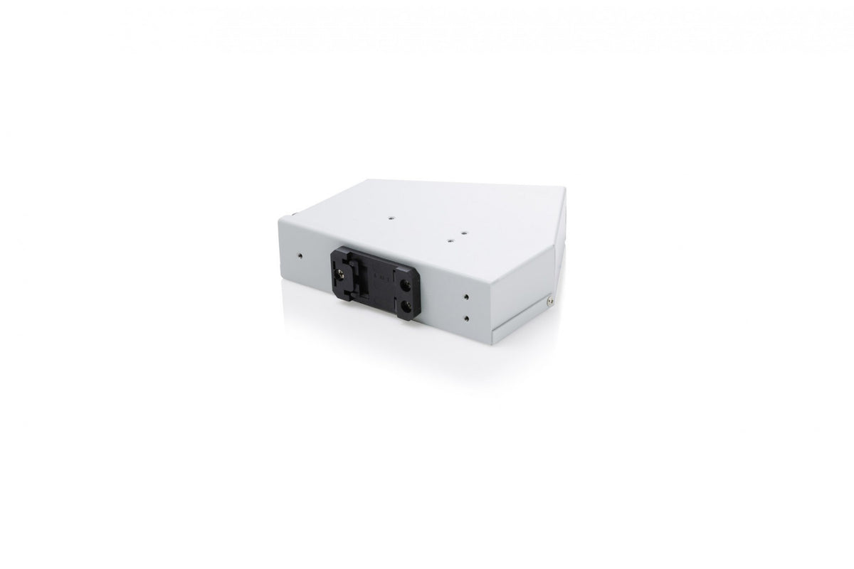Digitus DN-96893 Répartiteur de fibre optique angulaire sur rail DIN, 6 SC DX/LC Quad, gris