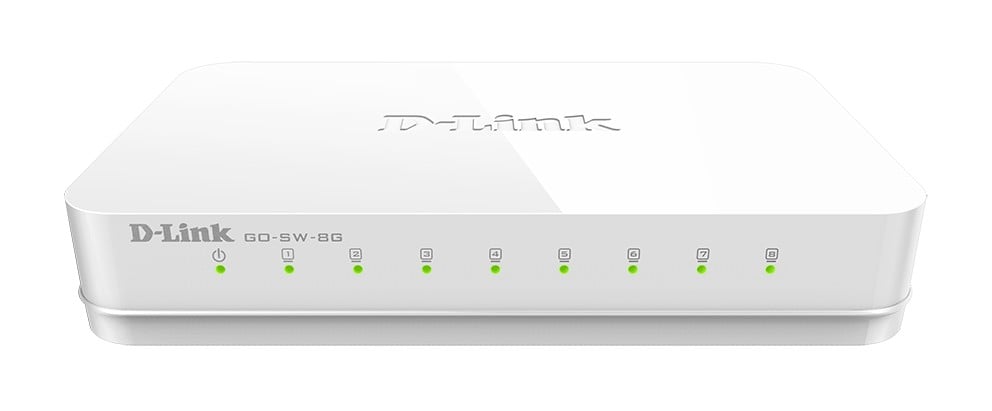 D-LINK Mini switch 8 ports Gigabit format de bureau