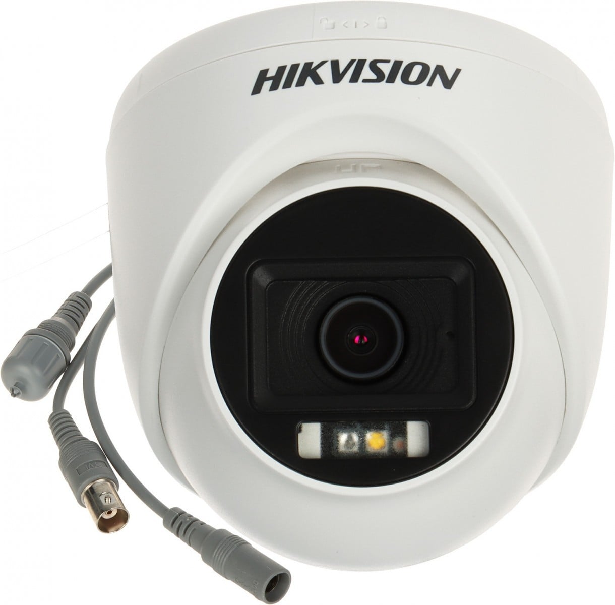 Hikvision DS-2CE76D0T-LPFS(2.8mm) Caméra Turret Audio a Lumiere Hybride Intelligente 2MP Fixe