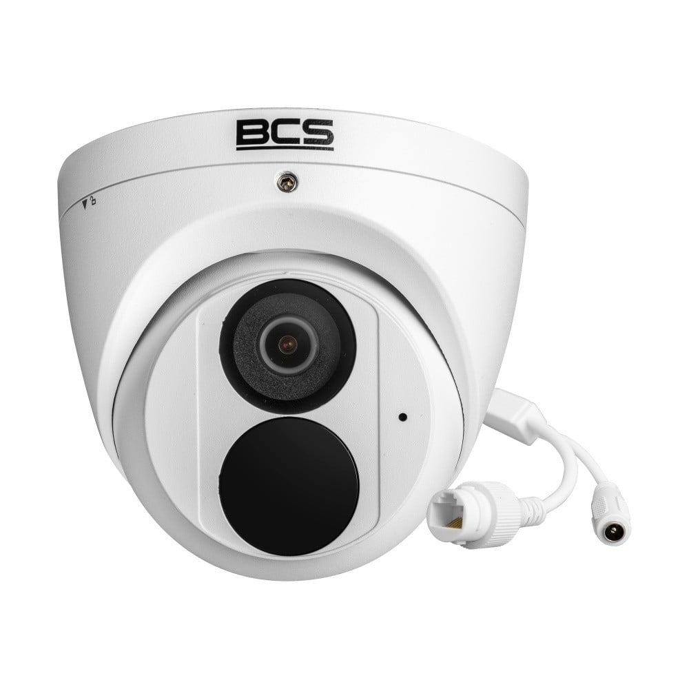 BCS BCS-P-EIP25FSR3-Ai2 Caméra dôme IP 5MP avec microphone et technologie SkyLight, IP67