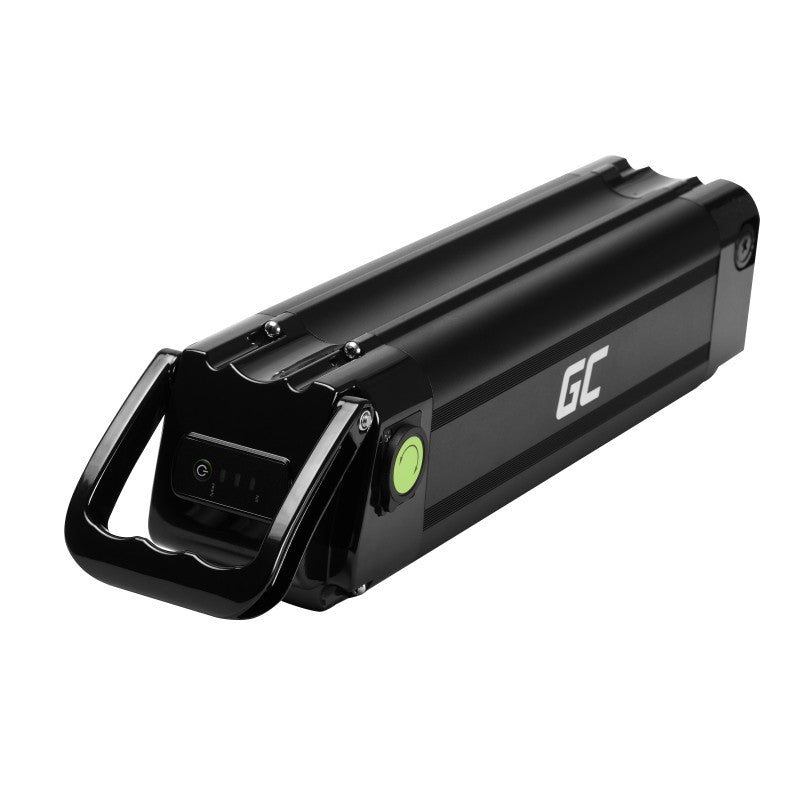 Green Cell EBIKEGCFSF36V10A Batterie Silverfish pour vélo électrique avec Chargeur 36V 10.4Ah 374Wh pour Zündapp
